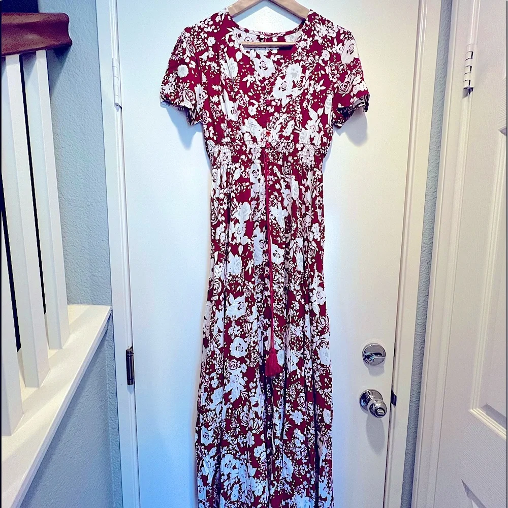 Summer long floral maxi dress ๐ - Picture 5 of 9